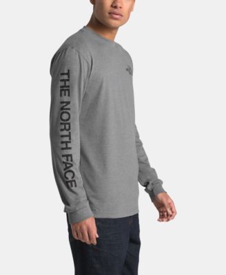 north face long sleeve t shirt mens