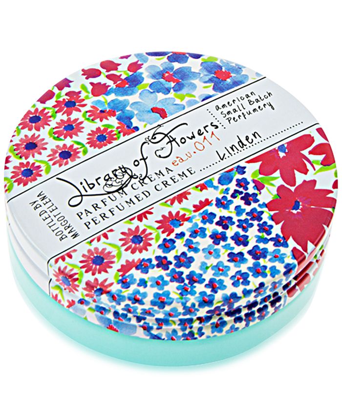 Library of Flowers Linden Parfum Crema, 2.5oz. Macy's