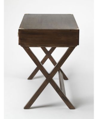 Butler Walnut Campaign Writing Desk