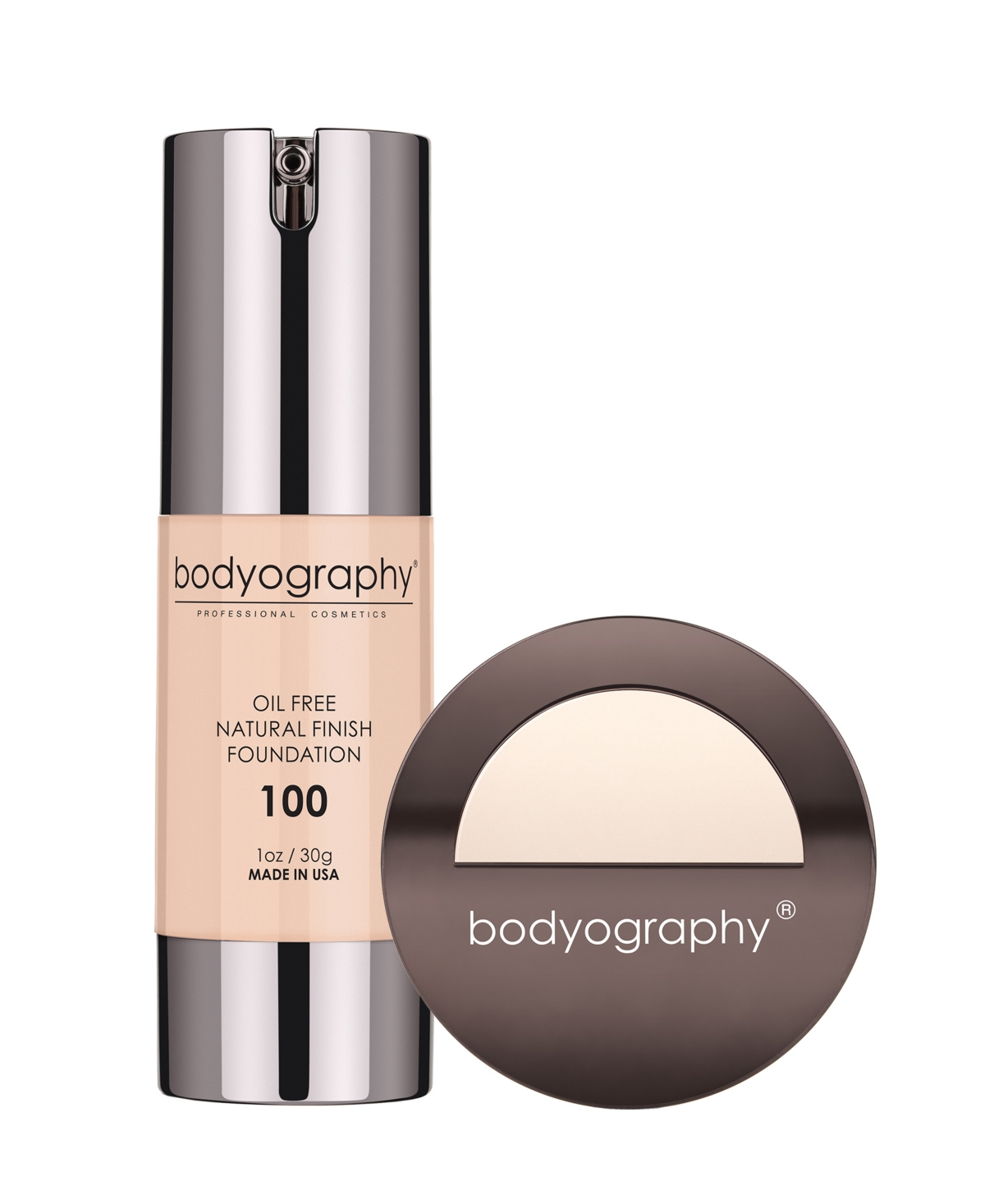 Bodyography Foundation And Powder Bundle In Light,neutral