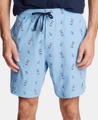 Nautica - Men's Cotton Pelican-Print Pajama Shorts