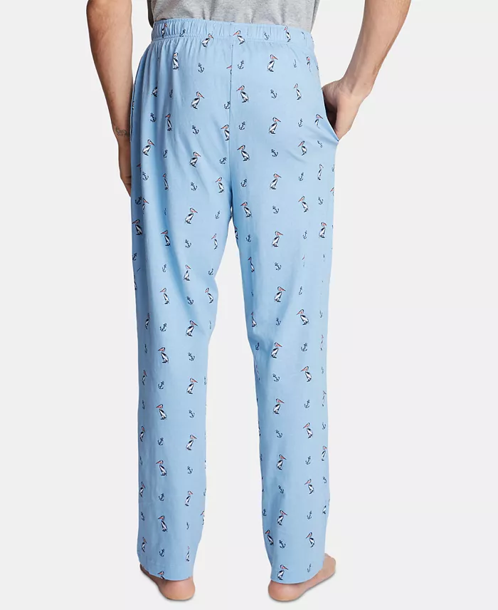 Men's Printed Cotton Pajama Pants - thumbnail 2