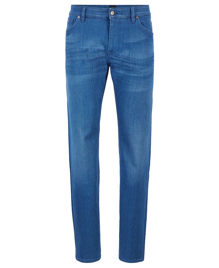 Hugo Boss BOSS Men's Regular-Fit Jeans - Macy's
