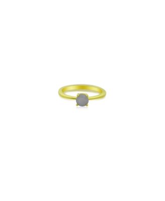 Macy's - Round Moonstone (1 ct. t.w.) Stack Ring