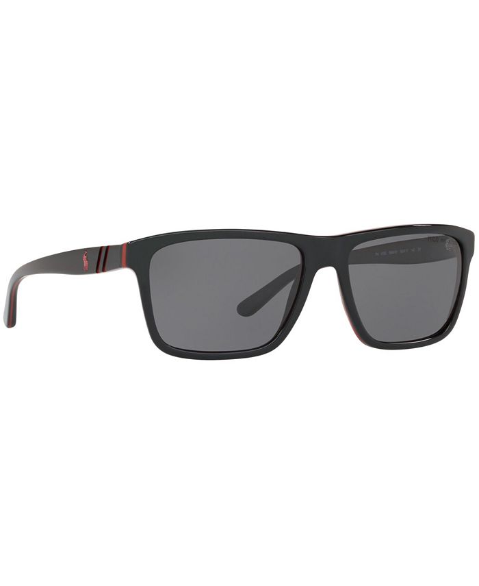 Polo Ralph Lauren Polarized Sunglasses, PH4153 58 - Macy's
