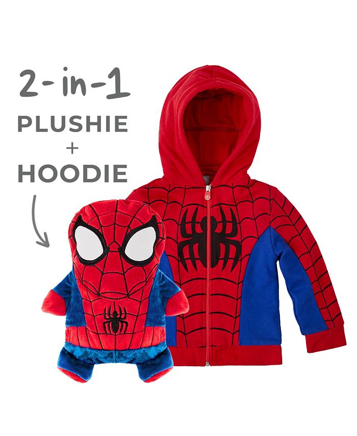 Cubcoats Toddler and Big Boys Marvel s Spider Man 2 in 1 Stuffed