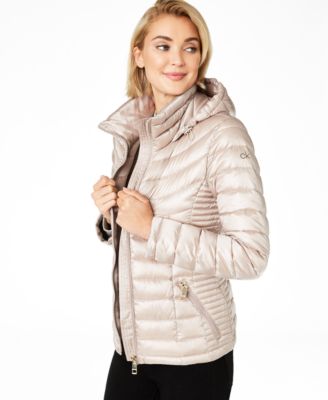 calvin klein women's packable jacket
