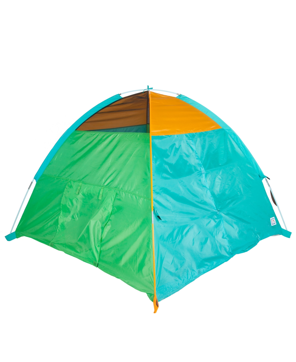 Super Duper 4-Kid Ii Dome Tent - Blue // Orange - Green
