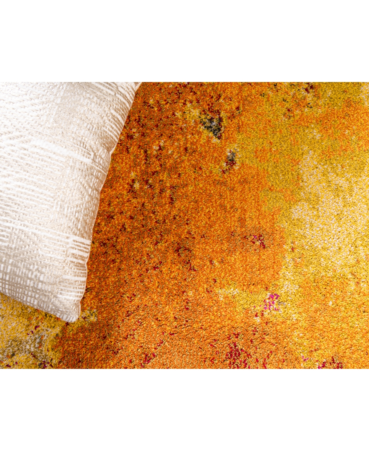 Bayshore Home Newwolf New4Area Rug - Yellow