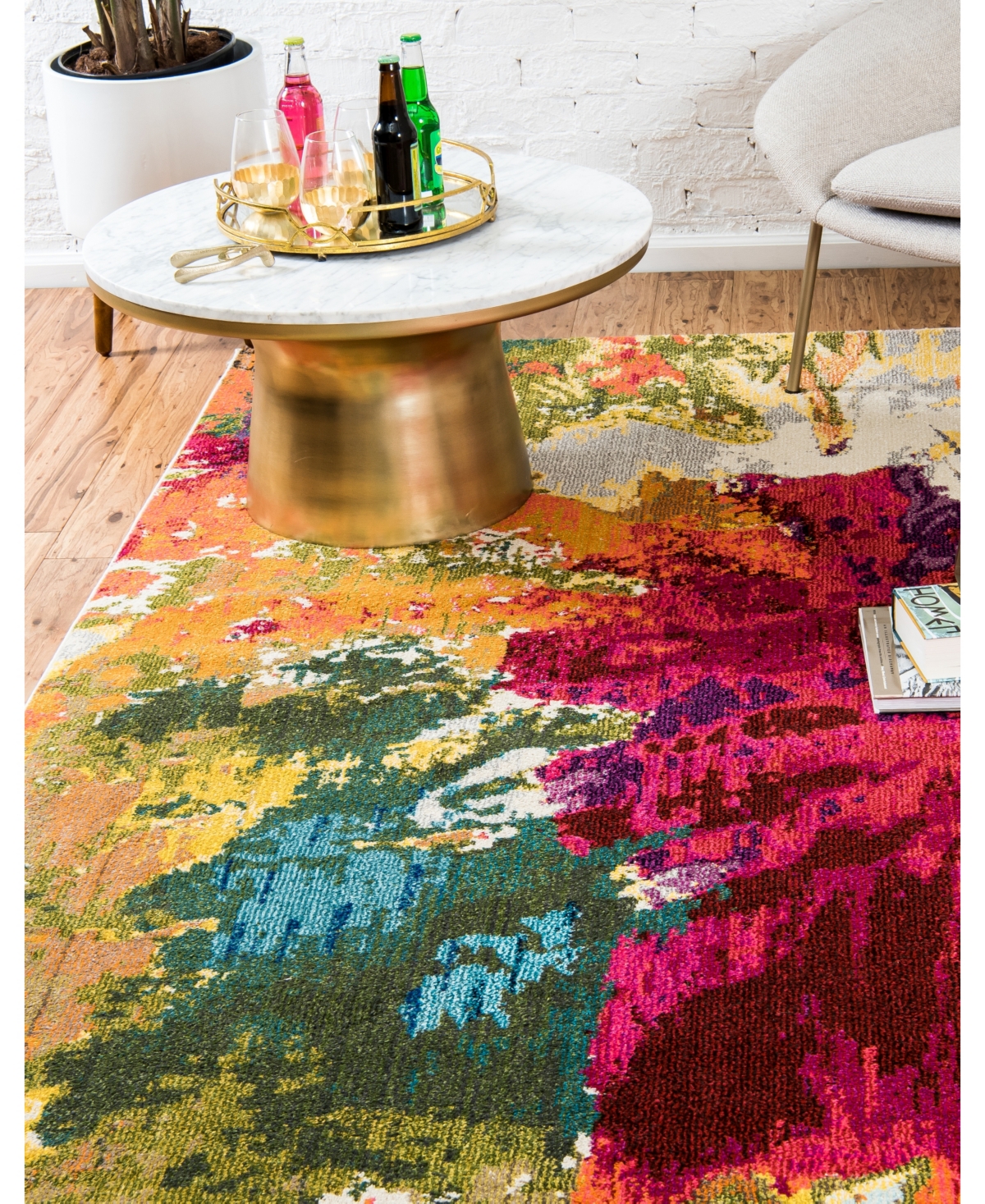 Bayshore Home Newwolf New8Area Rug - Multi