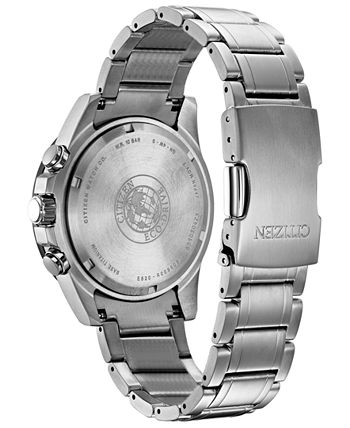 Citizen - Men's Chronograph Brycen Super Titanium Bracelet Watch 43mm