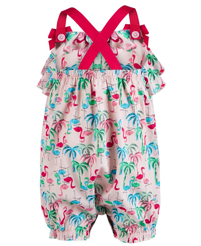 First Impressions Baby Girl Flamingo Sunsuit Macy's