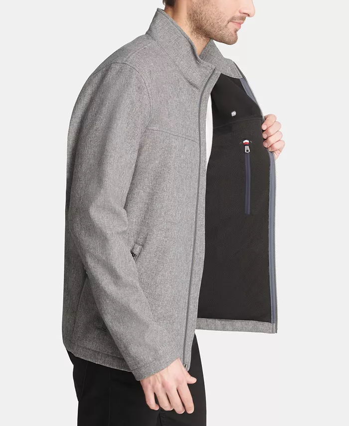 Men's Soft-Shell Classic Zip-Front Jacket - thumbnail 10