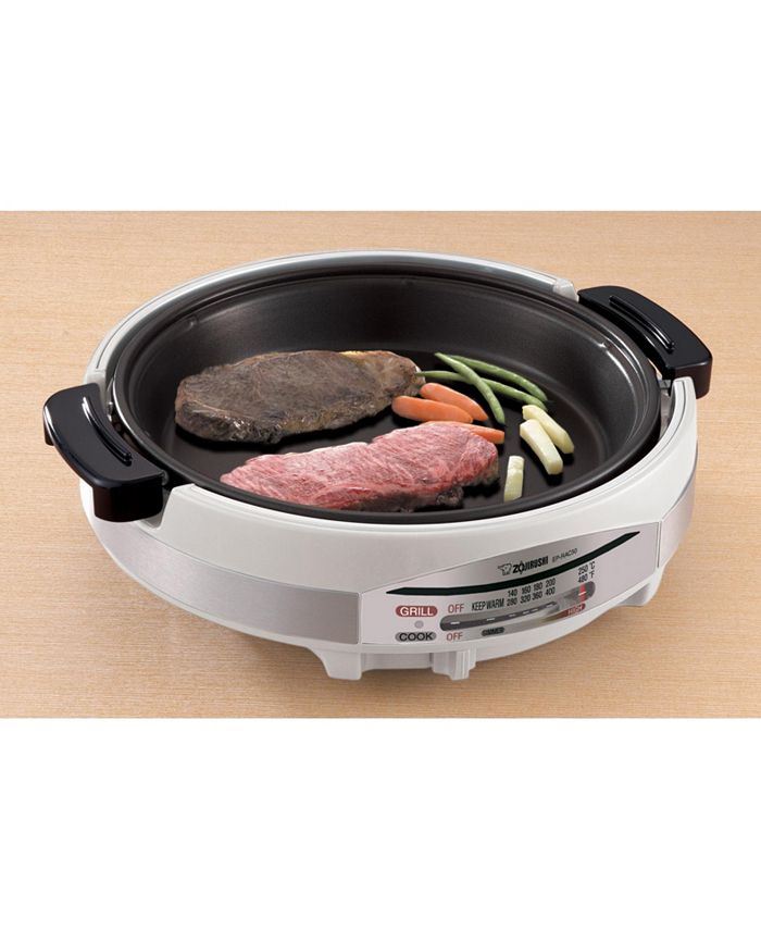 Zojirushi Gourmet d'Expert Electric Skillet Two Large 12" Pans