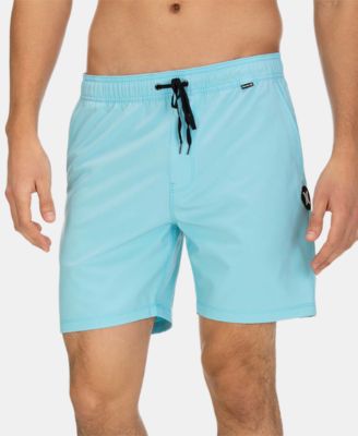 mens hurley swim trunks