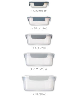 Nest Lock 10-Pc. Food Storage Container Set, Editions