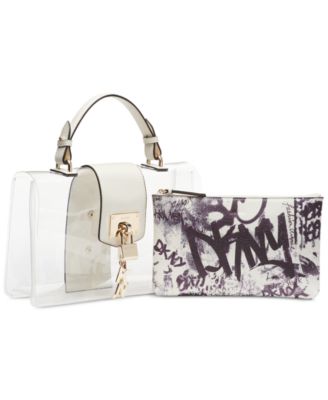 dkny clear bag