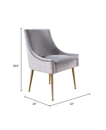 Abbyson Living - Dakota Dining Chair, Quick Ship