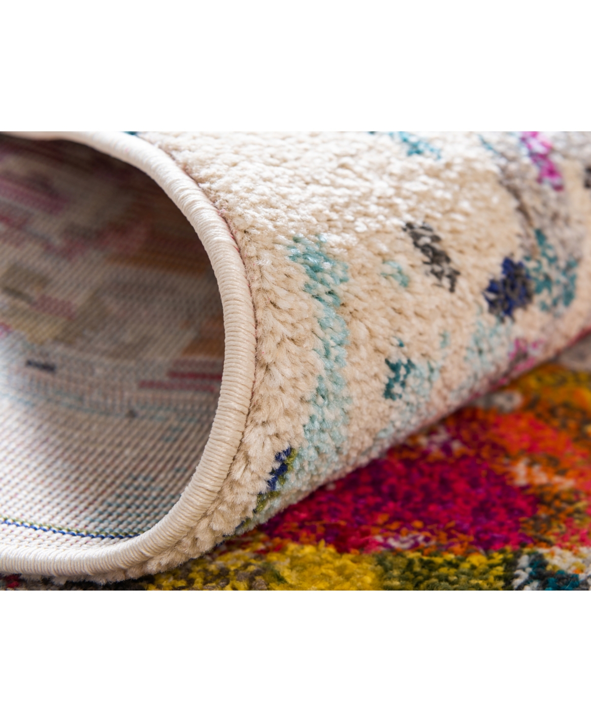 Bayshore Home Newwolf New3Area Rug - Multi