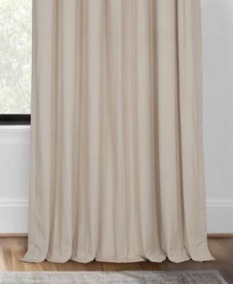 Signature Extra Wide Velvet Blackout Curtain
