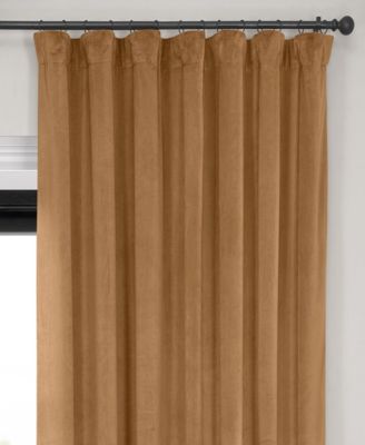 Signature Extra Wide Velvet Blackout Curtain