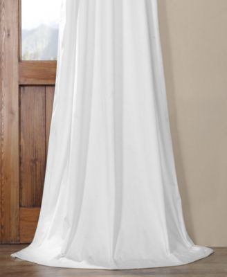 French Pleat Signature Velvet Blackout Curtain