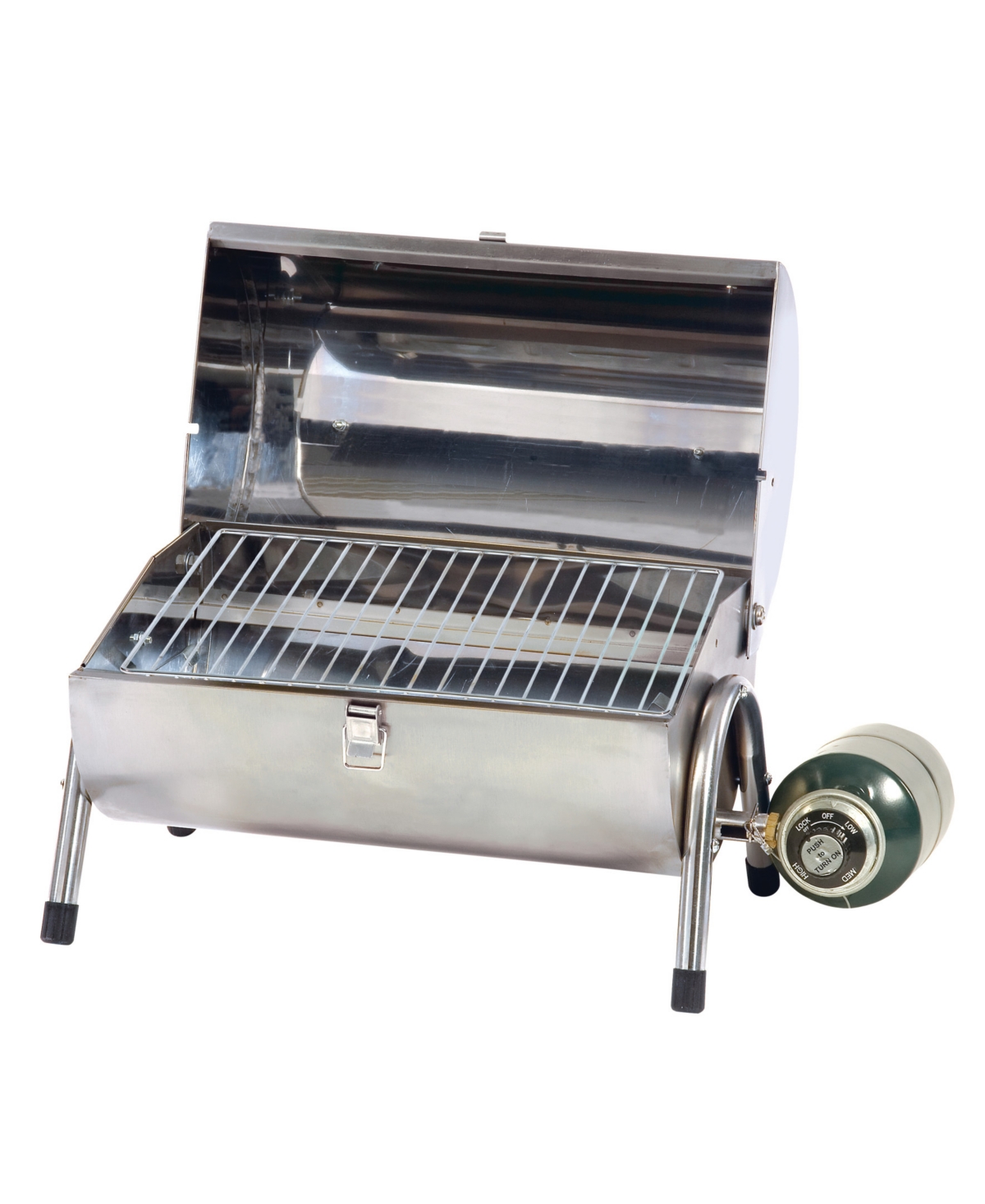 Stainless Steel Propane Bbq Grill - Silver