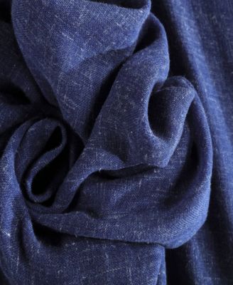 Textured Faux Linen Sheer Curtain