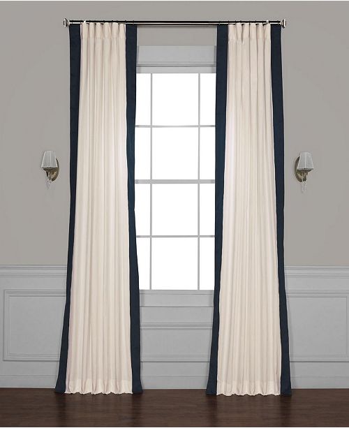Exclusive Fabrics Furnishings Vertical Color Block Panama 50 X