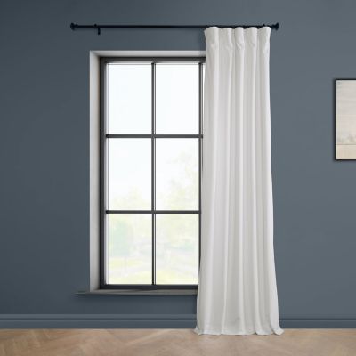 Heritage Plush Velvet Room Darkening Curtain