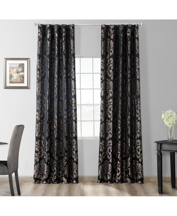 Exclusive Fabrics & Furnishings Astoria Jacquard Panel, 50" x 84" Macy's