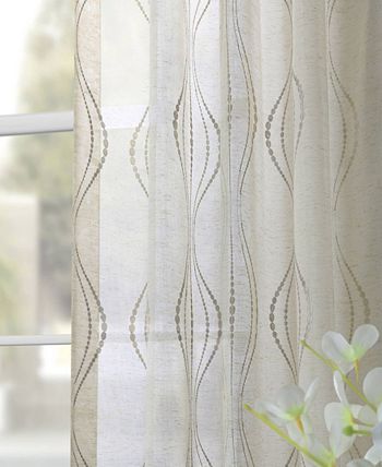 Exclusive Fabrics & Furnishings Suez Embroidered Sheer, 50