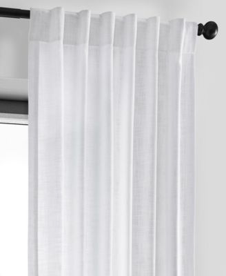 Heavy Faux Linen Curtain