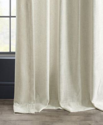 Barley Heavy Faux Linen Curtain