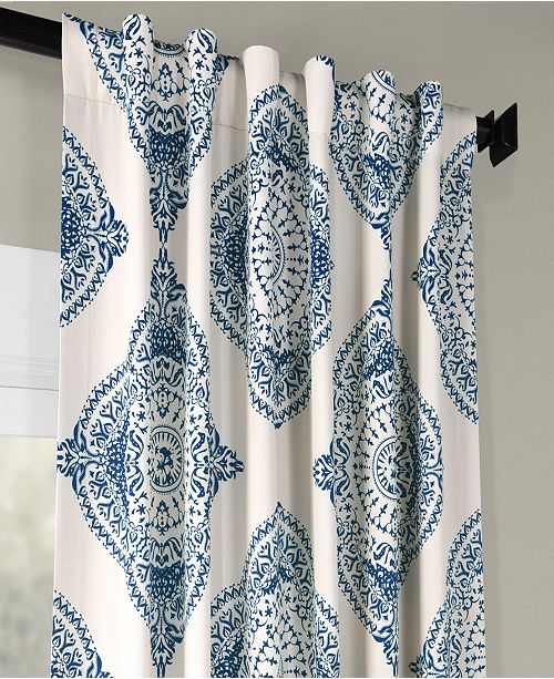 Exclusive Fabrics Furnishings Henna Blackout 50 X 120 Curtain