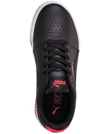 Women's carina leather casual deals sneakers from finish line
