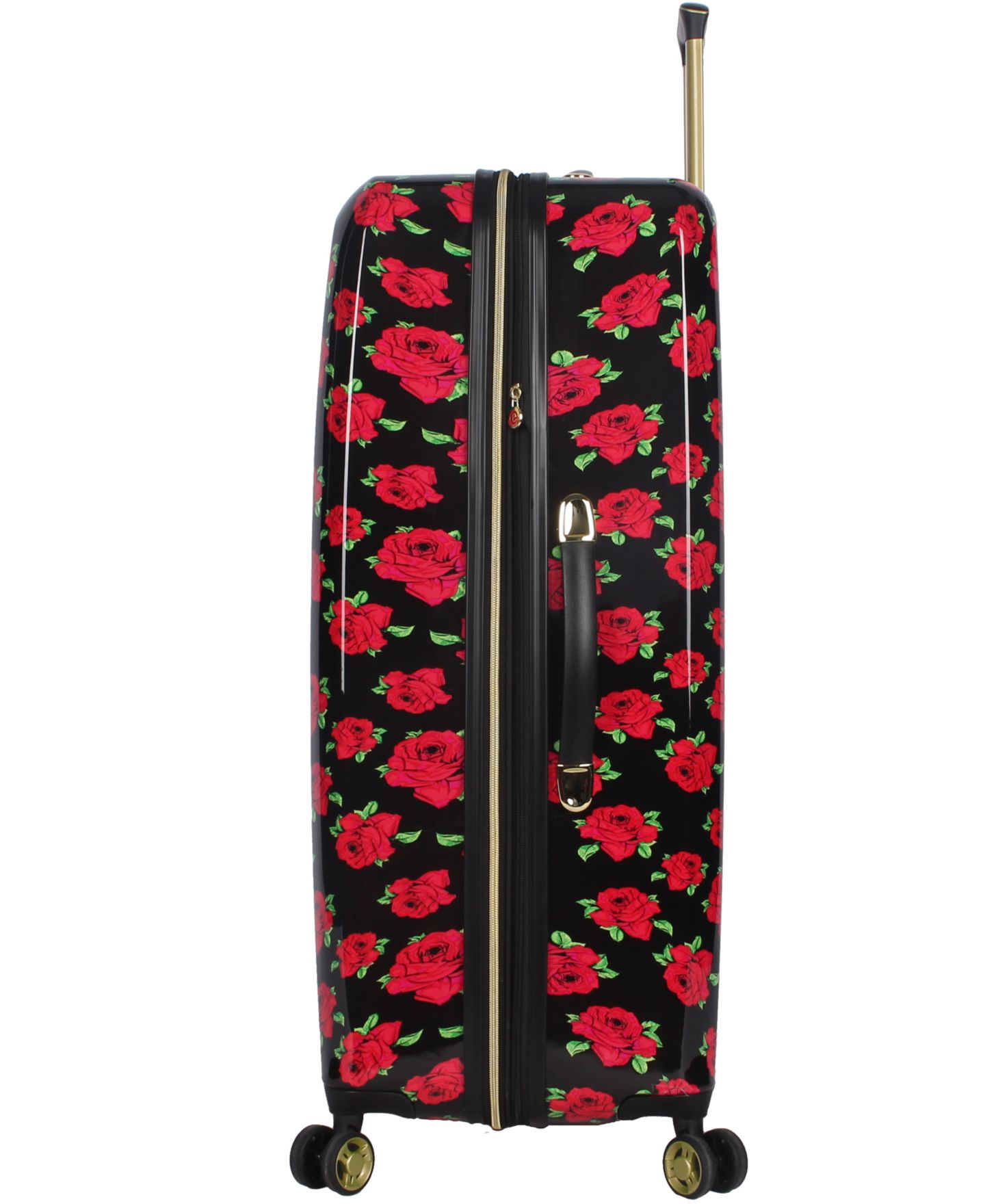 Чемодан Betsey Johnson Large Check-in Spinner, цвет: Covered Roses — фото 3