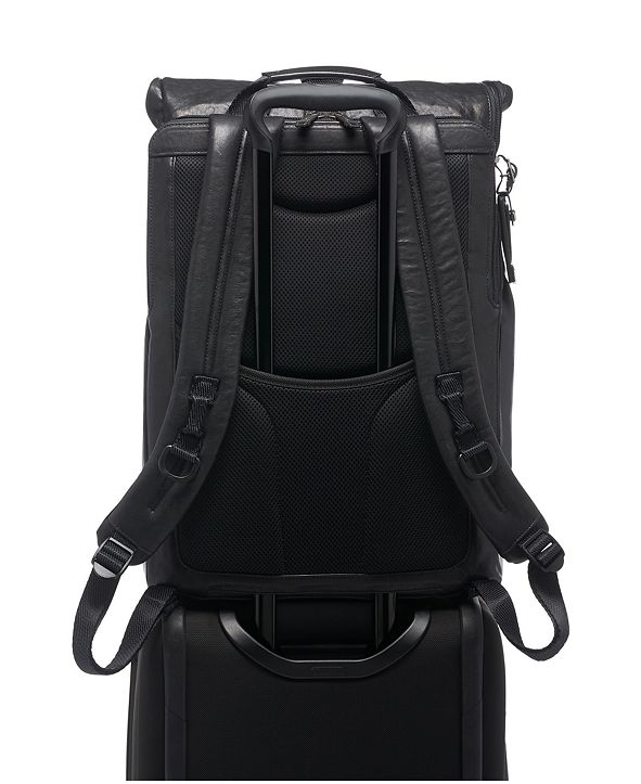 Tumi Men's Alpha Bravo London Roll-Top Backpack & Reviews ...