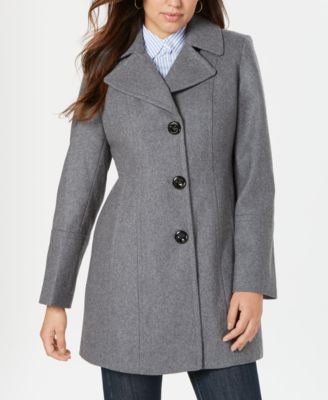 Anne Klein - Single-Breasted Coat