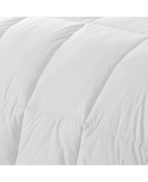 Ac Pacific Luxury Goose Down Medium Warmth Comforter, Queen & Reviews Quilts & Bedspreads