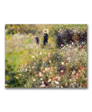 Trademark Global Pierre Auguste Renoir 'summer Landscape' Canvas Art In Multi