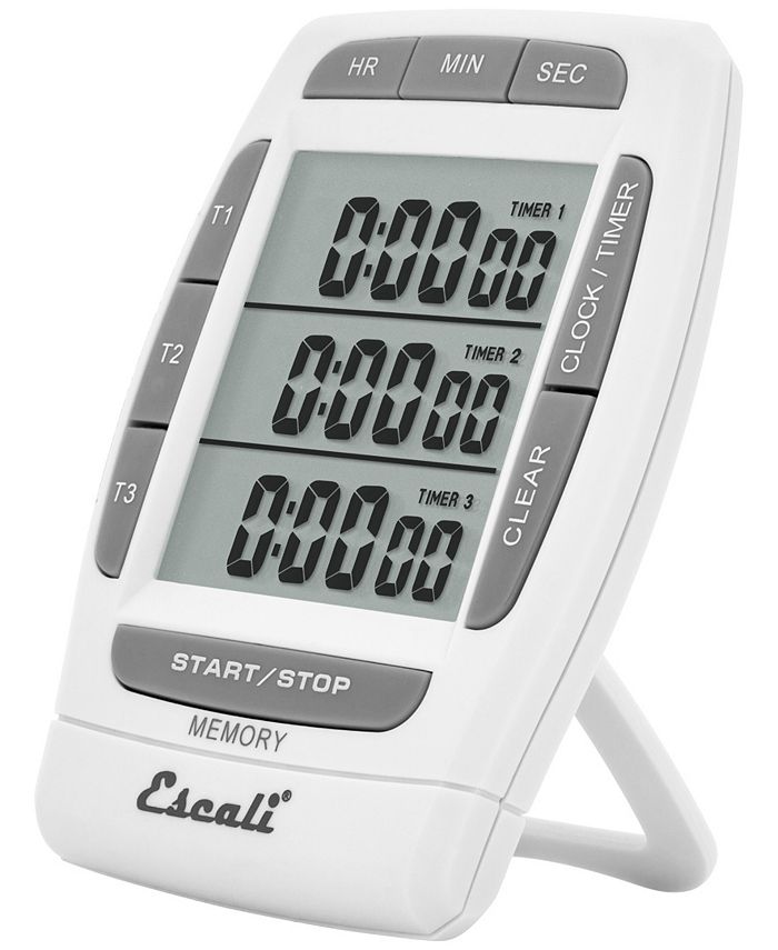 Escali Corp Triple Event Digital Timer Macy's