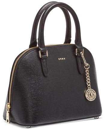 DKNY Bryant Leather Top Zip Backpack - Macy's