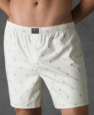 Polo Ralph Lauren Men's Underwear Allover Pony Woven Boxers