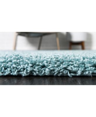 Solid Shag SS1 Area Rug Collection