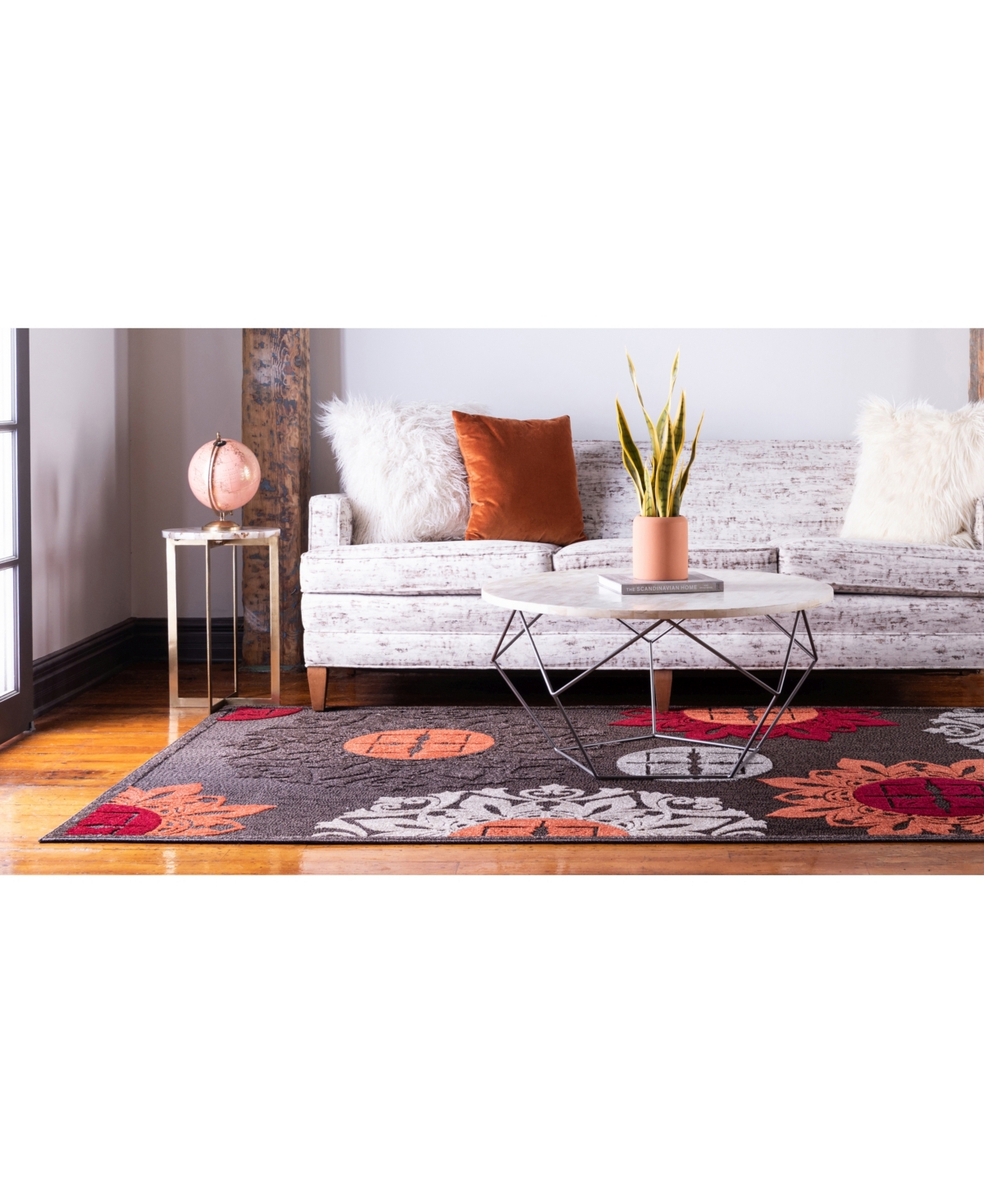 Bayshore Home Outdoor Pashio Pas4Area Rug - Brown