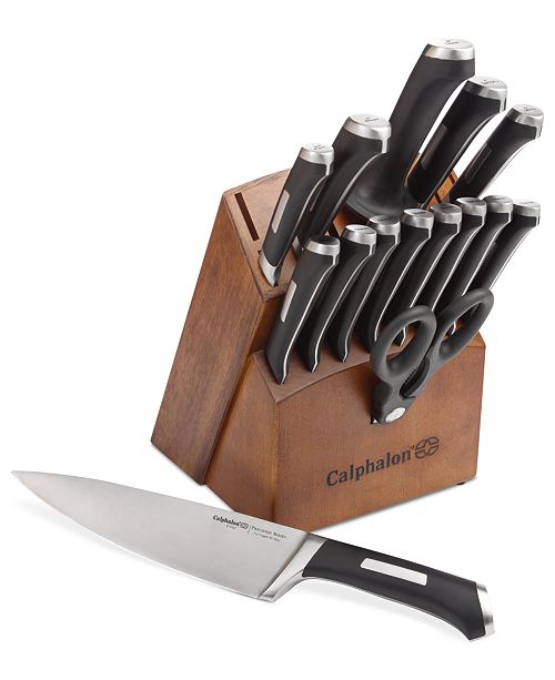 Calphalon Precision 16 Piece Cutlery Set Cutlery & Knives Kitchen Macy's