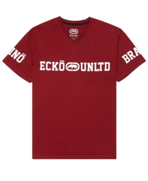 Ecko Unltd Men's Hot Shot Short Sleeve Vneck