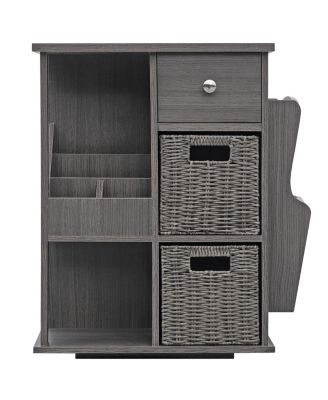 Gallerie Décor - All in One Revolving Side Table, Quick Ship