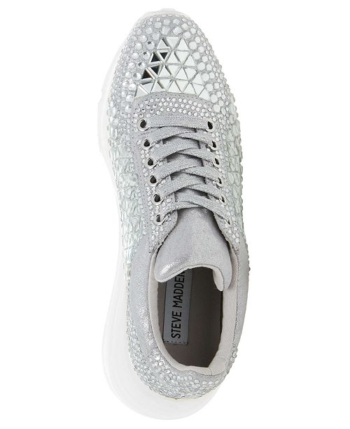 carissa rhinestone dad sneakers